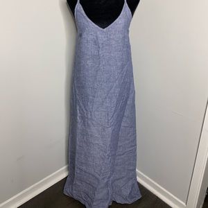 Blue denim dress